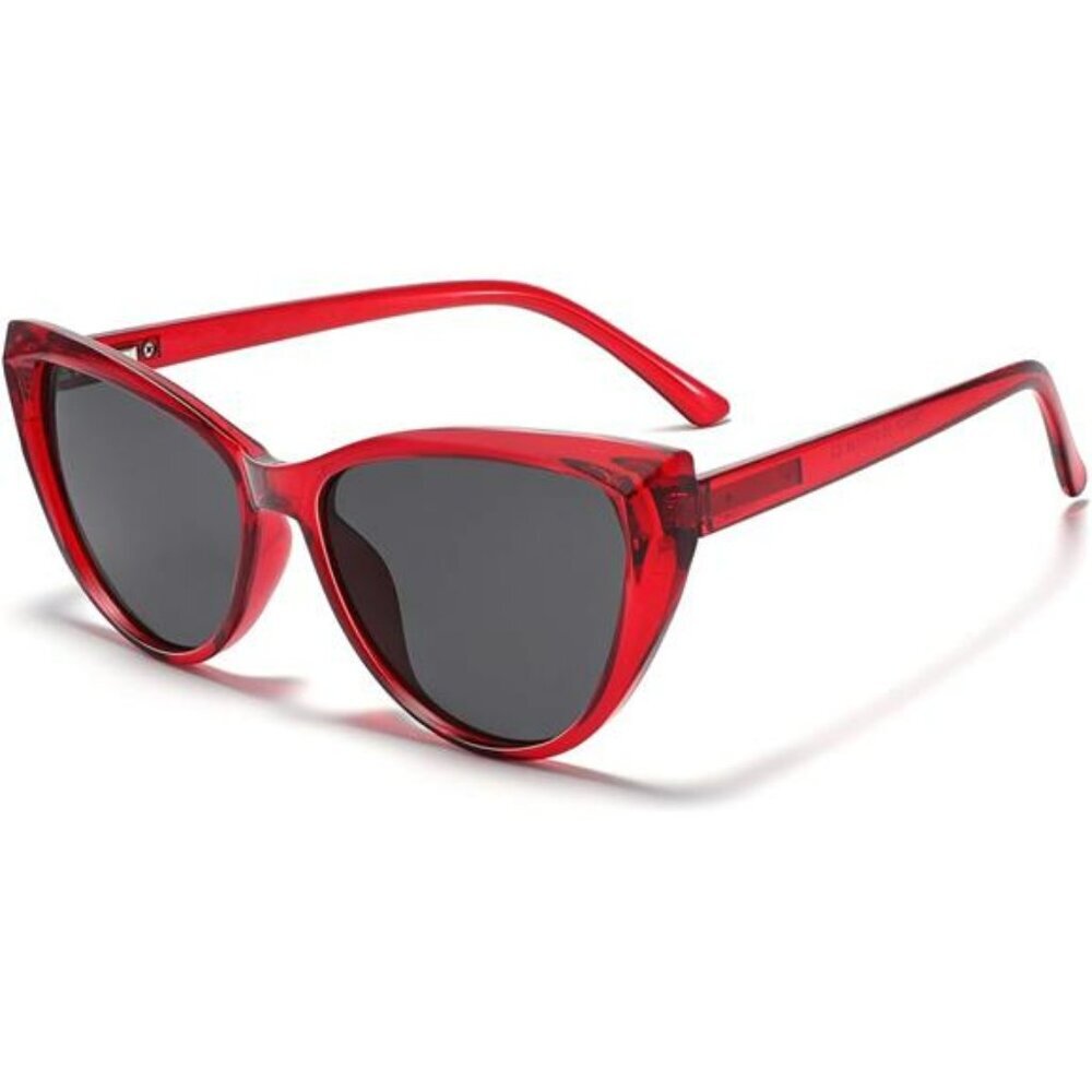 Women Cat Eye Sunglasses UV400 Fashion TR90 Lightweight Trendy Summer Shades